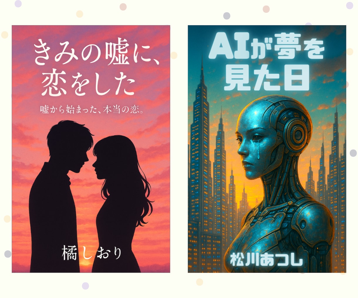 Kindle電子書籍の表紙を制作します 実績本・小説・自伝など世界観や届けたい想いに合わせて表紙制作 イメージ3