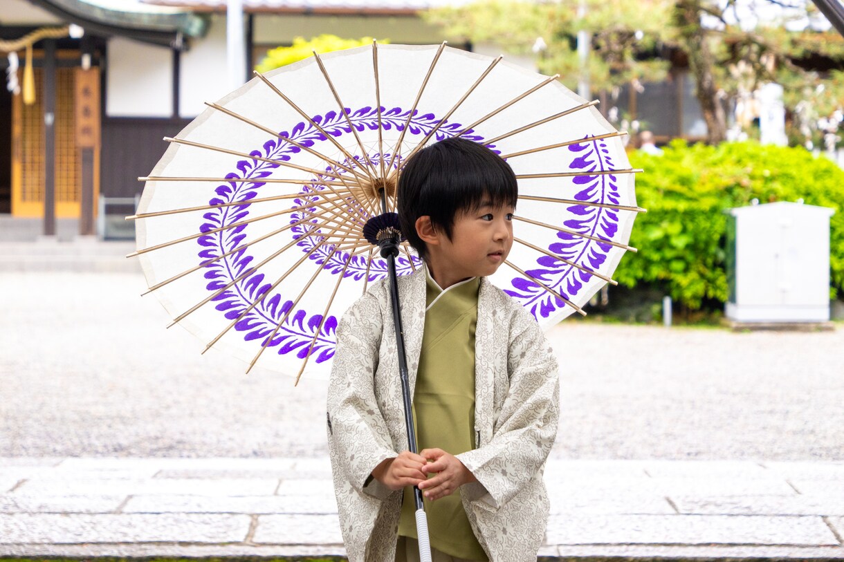 七五三・お宮参り人見知りOK自然な笑顔を撮影します 産着レンタルありキャンペーン中通常より20,000円に値下中 イメージ1