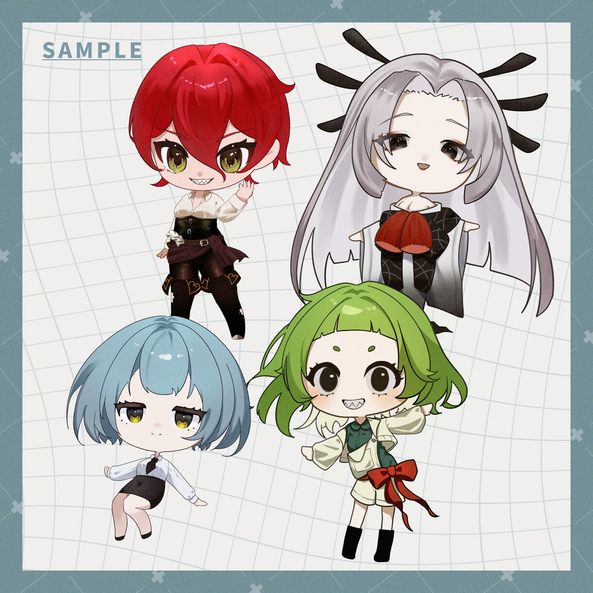 TRPGの立ち絵制作します 開設祝いとして立ち絵の値段お安くします！ イメージ8