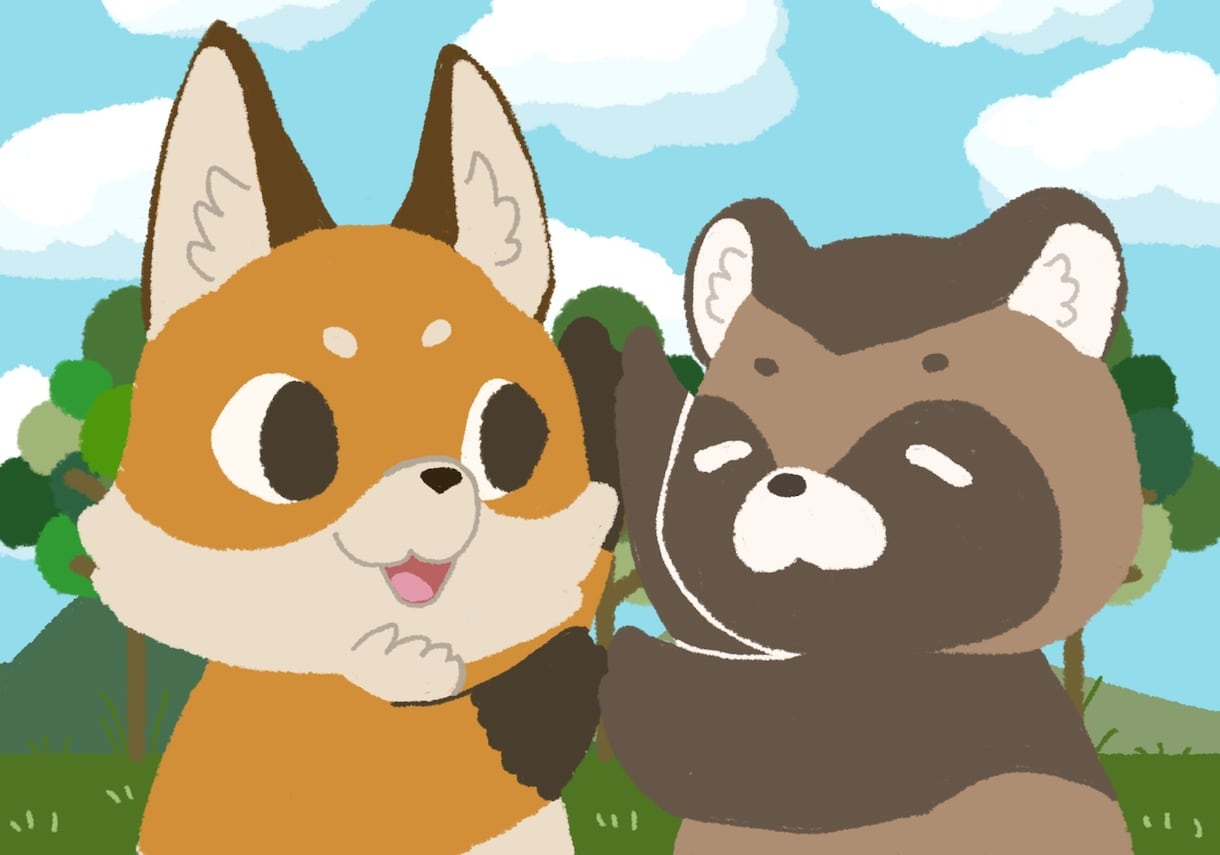 ふんわりとした絵本タッチのイラストを提供します 商用利用可能！絵本のような暖かいキャラクター イメージ3