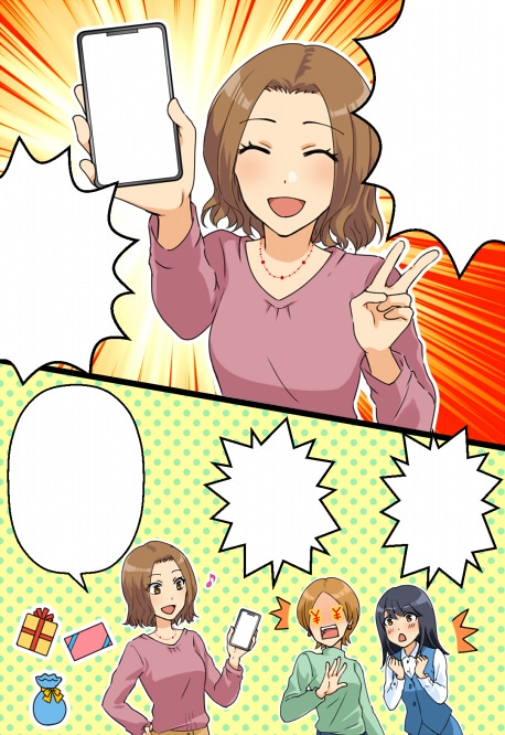 広告漫画、個人４コマ漫画など承ります ラフは下描きに近い感じで見やすくなってます！ イメージ2