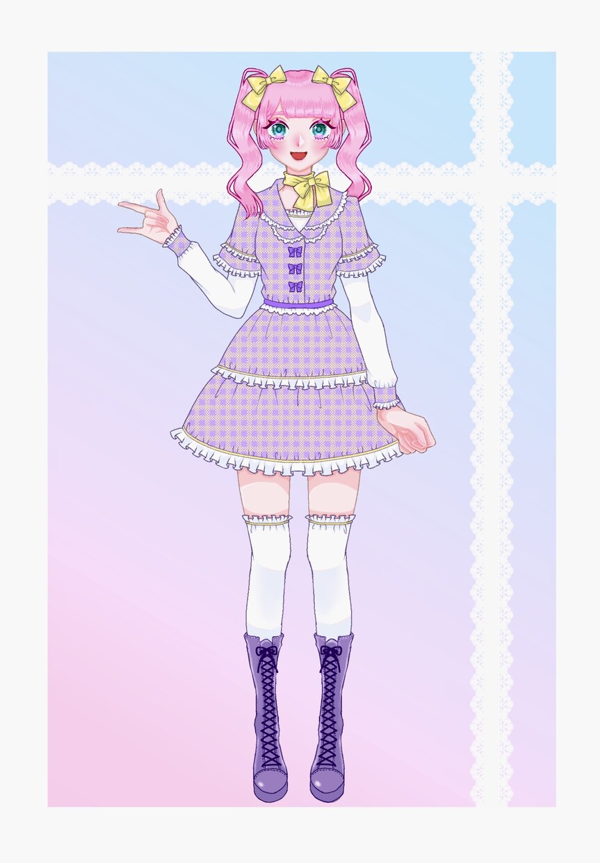 可愛い女の子の絵を描かせていただきます 貴方だけの可愛い女の子描かせてください！ イメージ4
