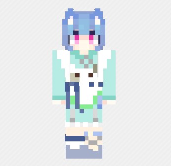 オリキャラのマイクラスキン製作いたします 完全にあなただけのマイクラスキンで個性を出しちゃおう！ イメージ5