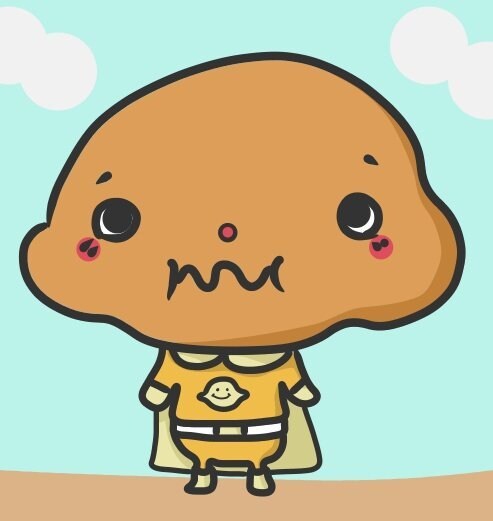 サムネアイコン等、イラストを描いてます ゆるキャラ風オリジナルキャラクター イメージ5