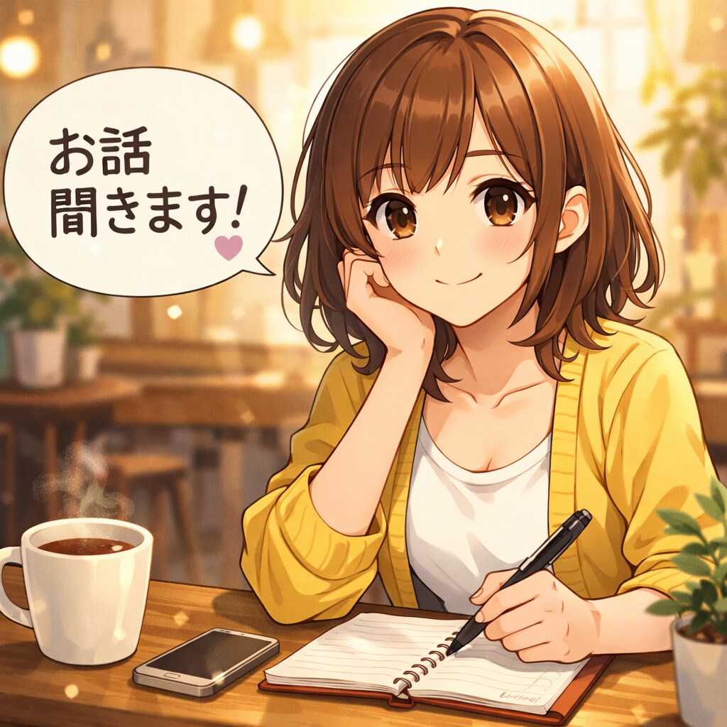 現役大学生/5分でもお話聞きます 寂しいとき、誰かと話したいとき、会社、学校の愚痴などなんでも イメージ1
