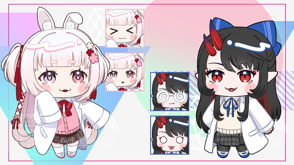 歌ってみたサムネイル用イラスト描きます ご本家様の雰囲気、なるべく再現します！ イメージ6