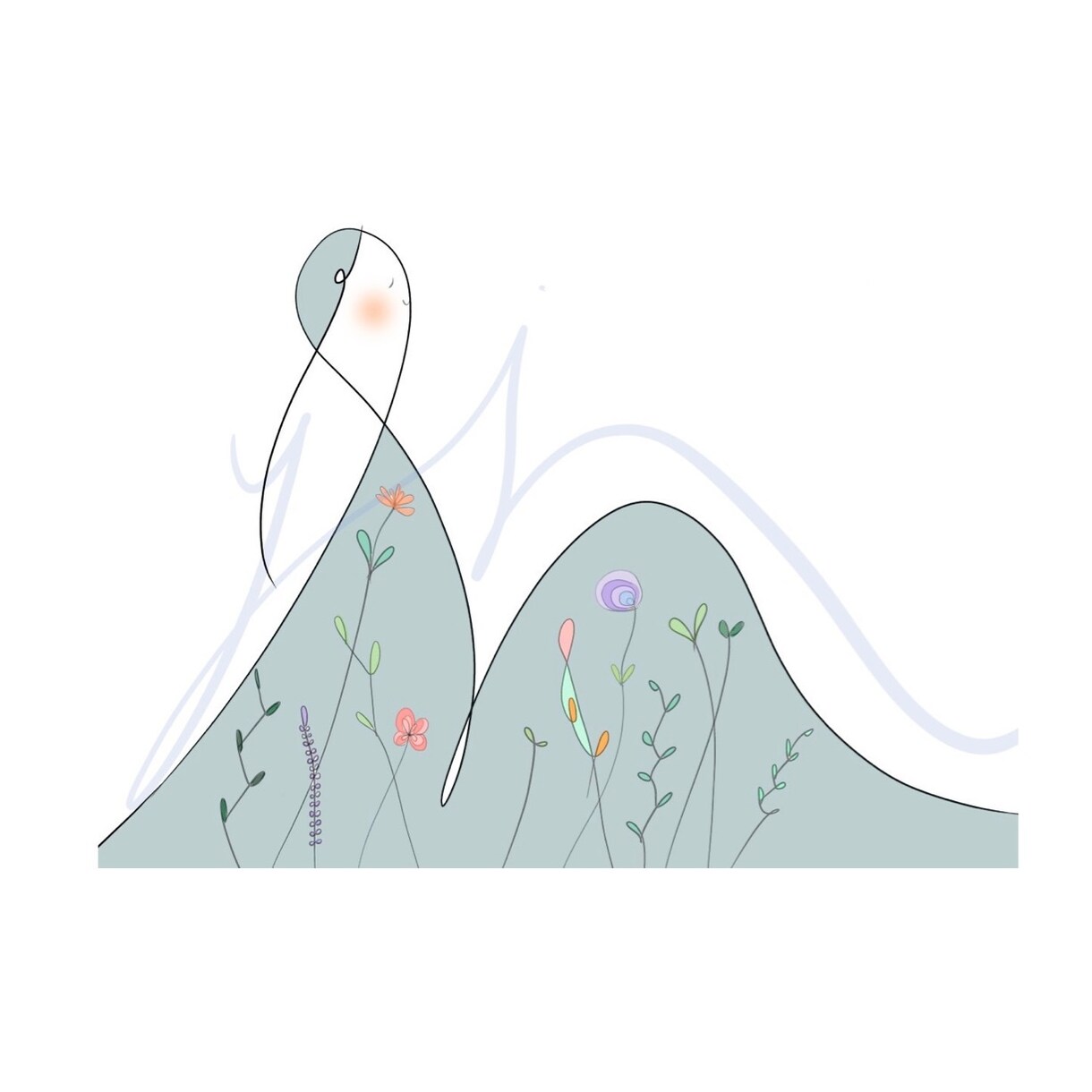 オリジナルイラス癒しの絵を描きます あなただけのオリジナル癒しイラストを描きます イメージ5