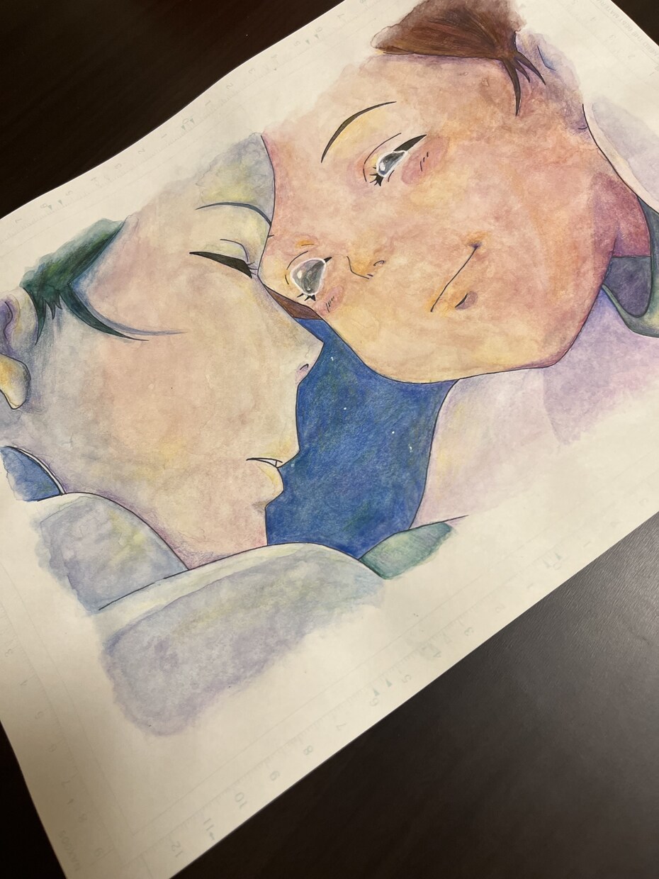 お好きなイラストに水彩画風にアレンジします 【簡単】好きなイラストとベースカラーを伝えるだけ♪ イメージ2