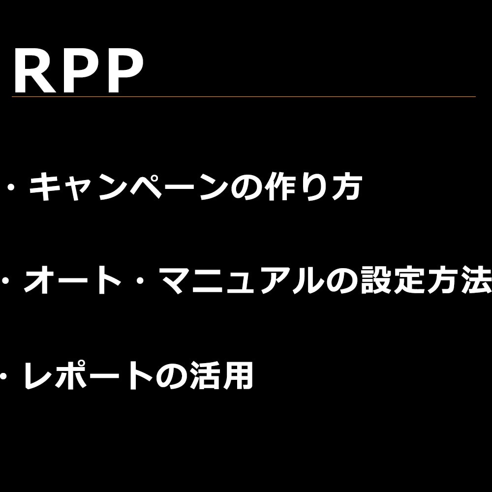 RPP スポンサープロダクト アドバイスします 検索広告の現状分析、改善施策をご提案します！ イメージ3