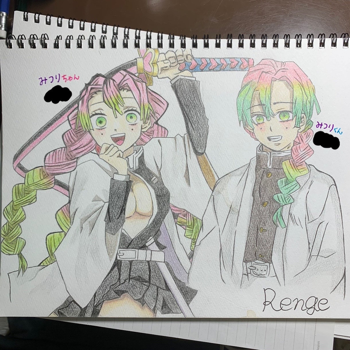 模写もオリジナルも描きます 色鉛筆での模写・イラストデザイン イメージ10