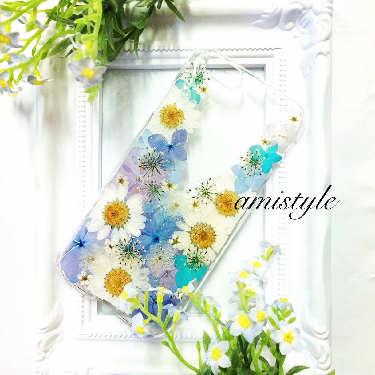 押し花のスマホケースを作成します 身近なスマホから毎日の生活にお花の彩りを…❤︎ イメージ5