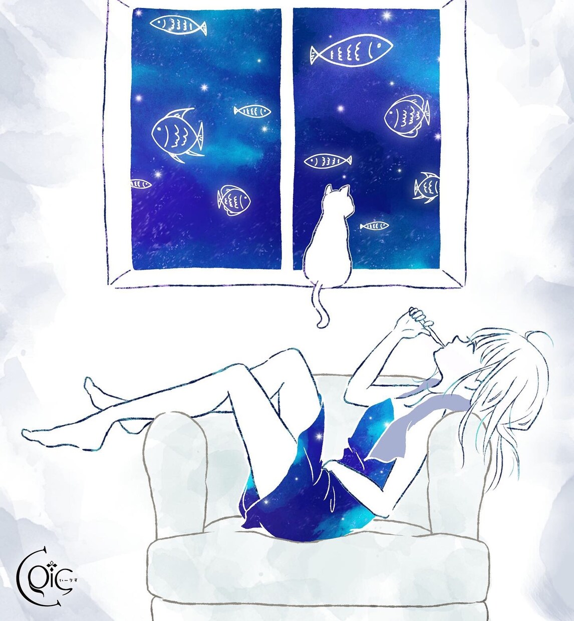 横顔✩.*˚温かみのあるデジタルイラスト描きます 伝えたいことや表現したいことなどを作品の中に込めます✩.*˚ イメージ2
