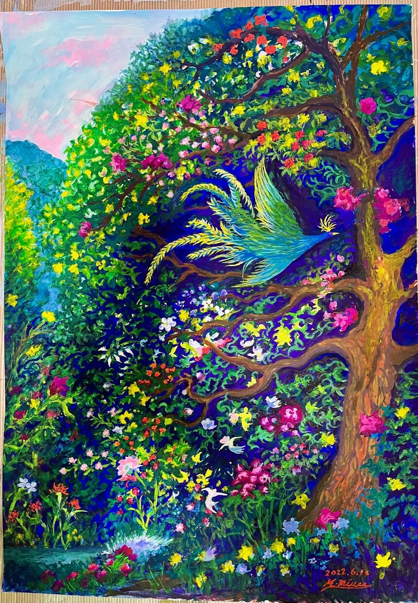 お部屋にちょっと絵を飾りたい方にお売り致します 中学生時代から50年以上絵を描いてます イメージ2