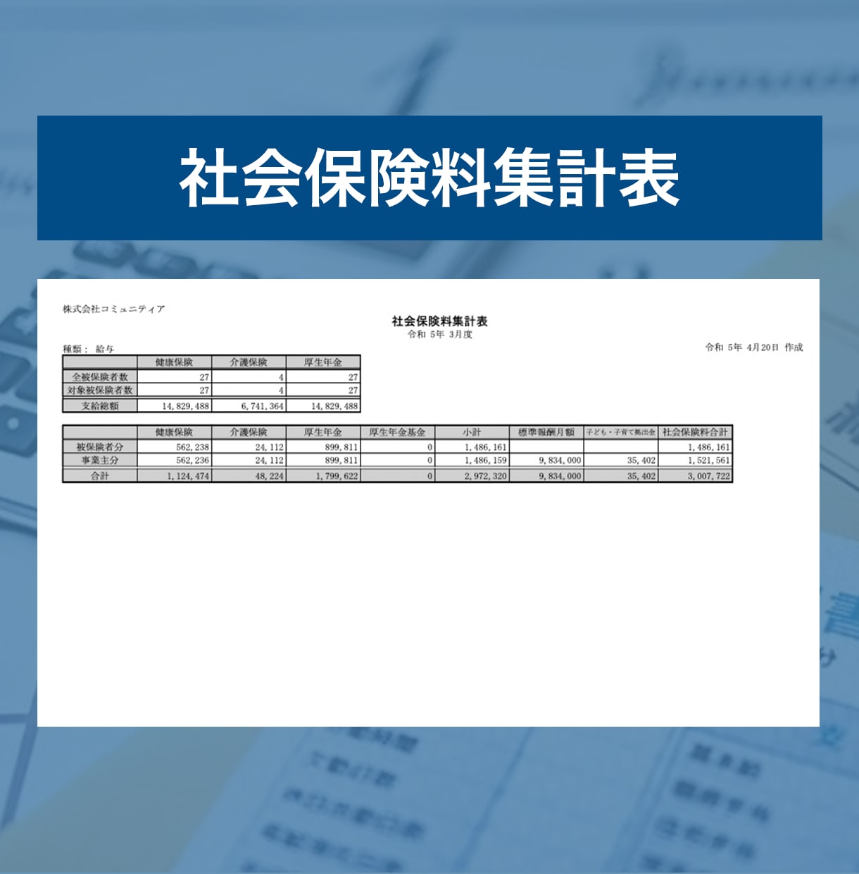 R8年改正対応‐社労士が毎月の給与計算を代行します 毎月の給与計算業務を労務専門の社労士にご依頼いただけます！ イメージ3