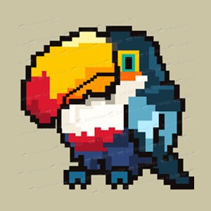 ドット風の動物を描きます ゲームキャラみたいな存在感！アイコンにどうぞ イメージ2