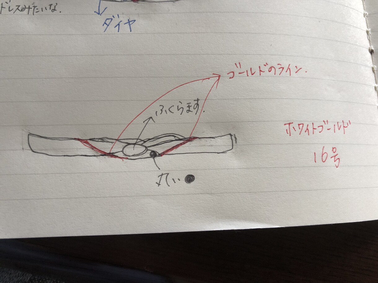 世界に１つ！オーダーメイド結婚指輪を作ります フルオーダーメイドの結婚指輪を手作りします イメージ6