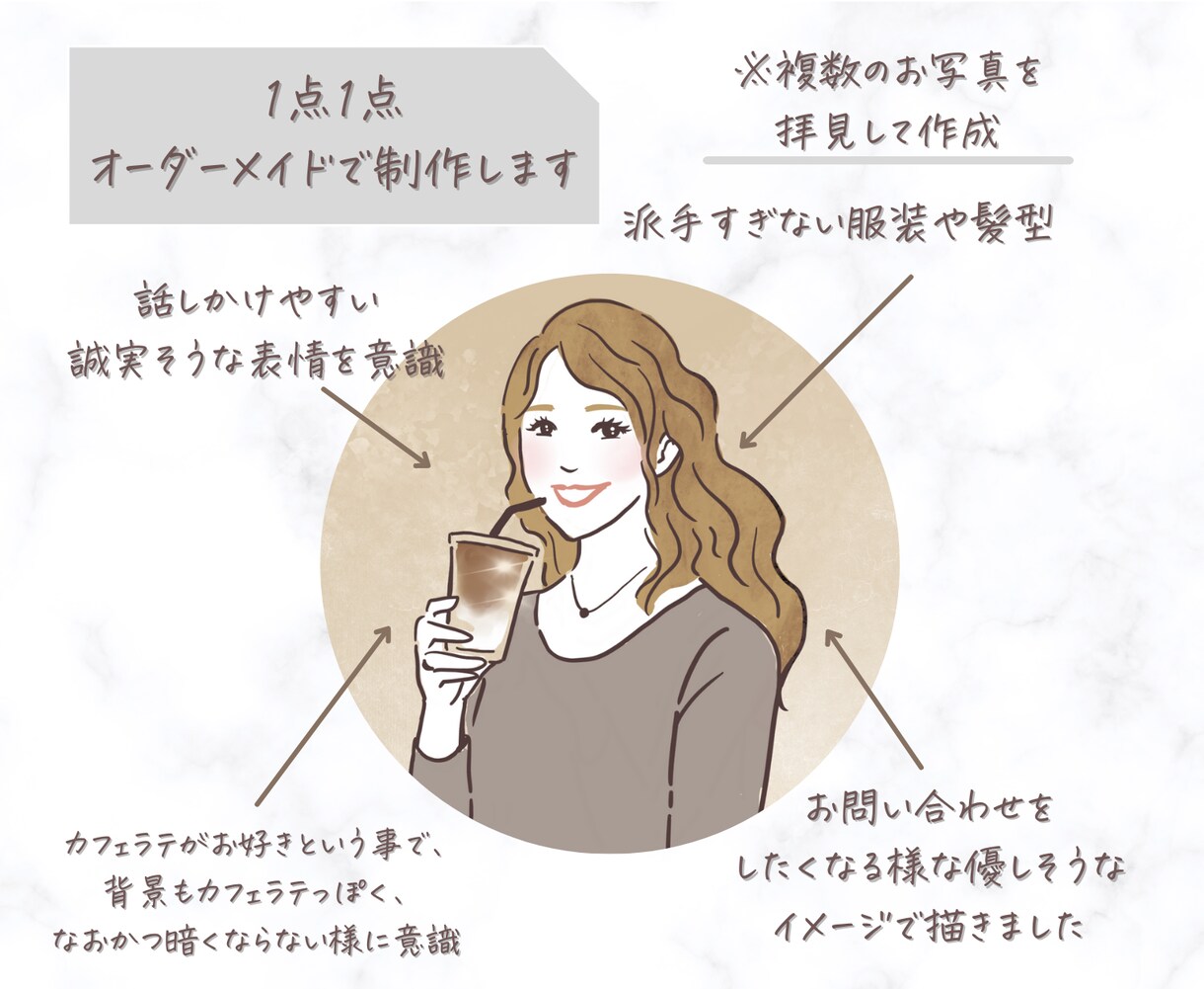 好印象なオリジナルアイコンイラストを描きます 清潔感のある線画イラストをオーダーメイドで作りませんか？ イメージ5
