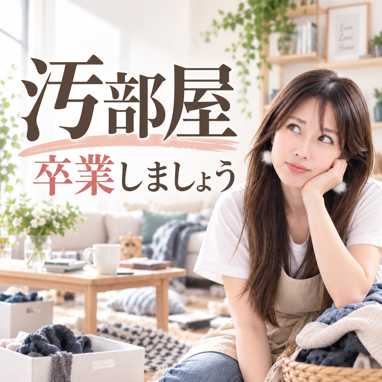 後回しにしていた“断捨離”を一緒に進めます 捨てる?残す?迷う気持ちを整理してスッキリした暮らしへ イメージ1