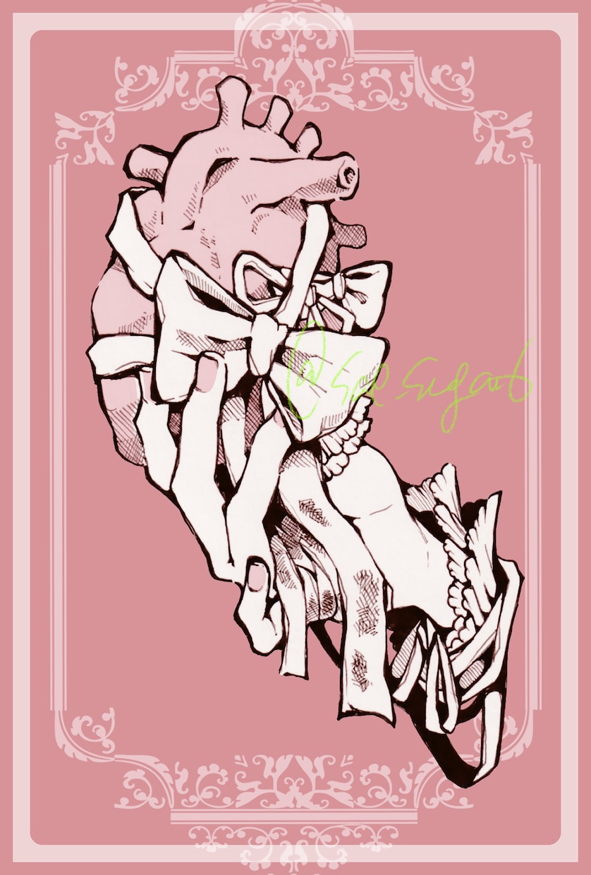手＋モチーフで退廃的なイラストを描きます 手とお好きなモチーフを組み合わせて一枚絵イラストに！ イメージ1
