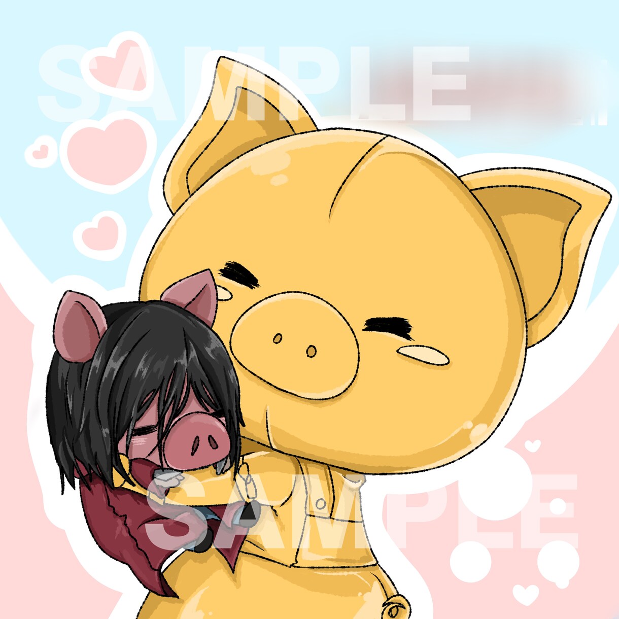 SNS用アイコン、サムネイラストなどお描きします ご要望にそったイラストになるよう心掛けます◎ イメージ10
