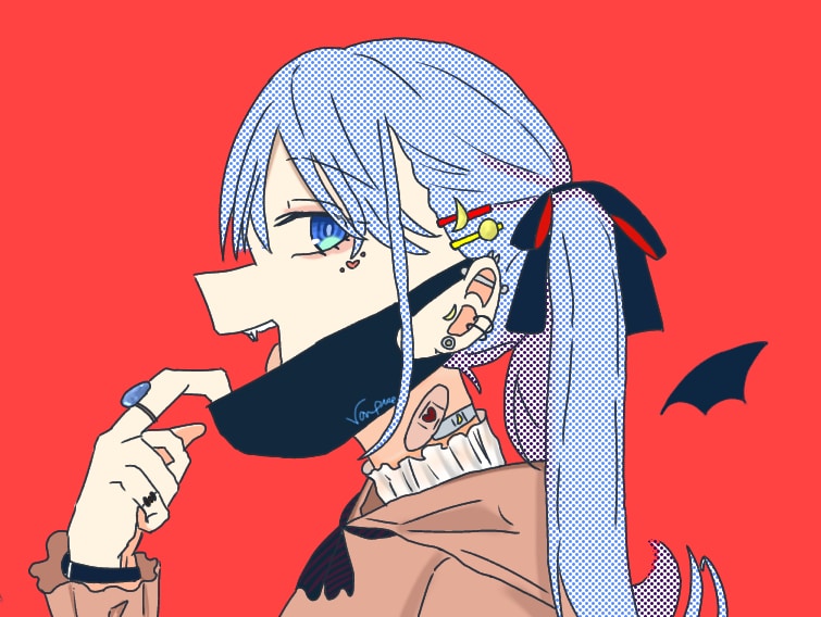 歌ってみたのイラストやサムネイル描きます 早期納品、最短１日で納品が可能です イメージ3