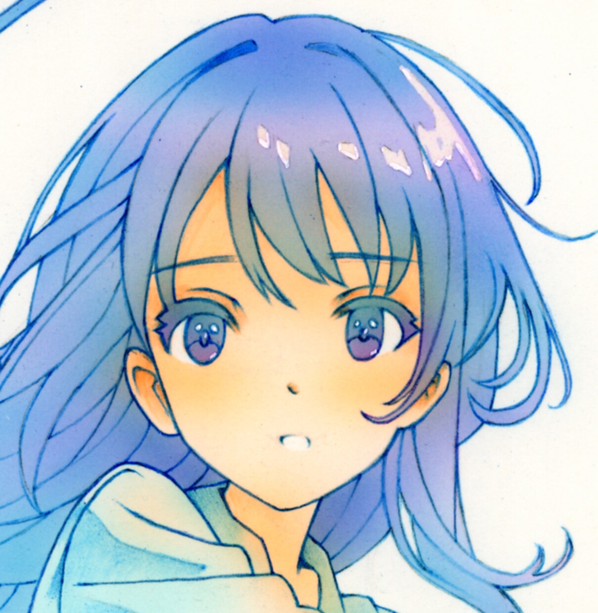 手描きで優しいイラスト描きます デジタルとは違った優しい雰囲気があります イメージ1