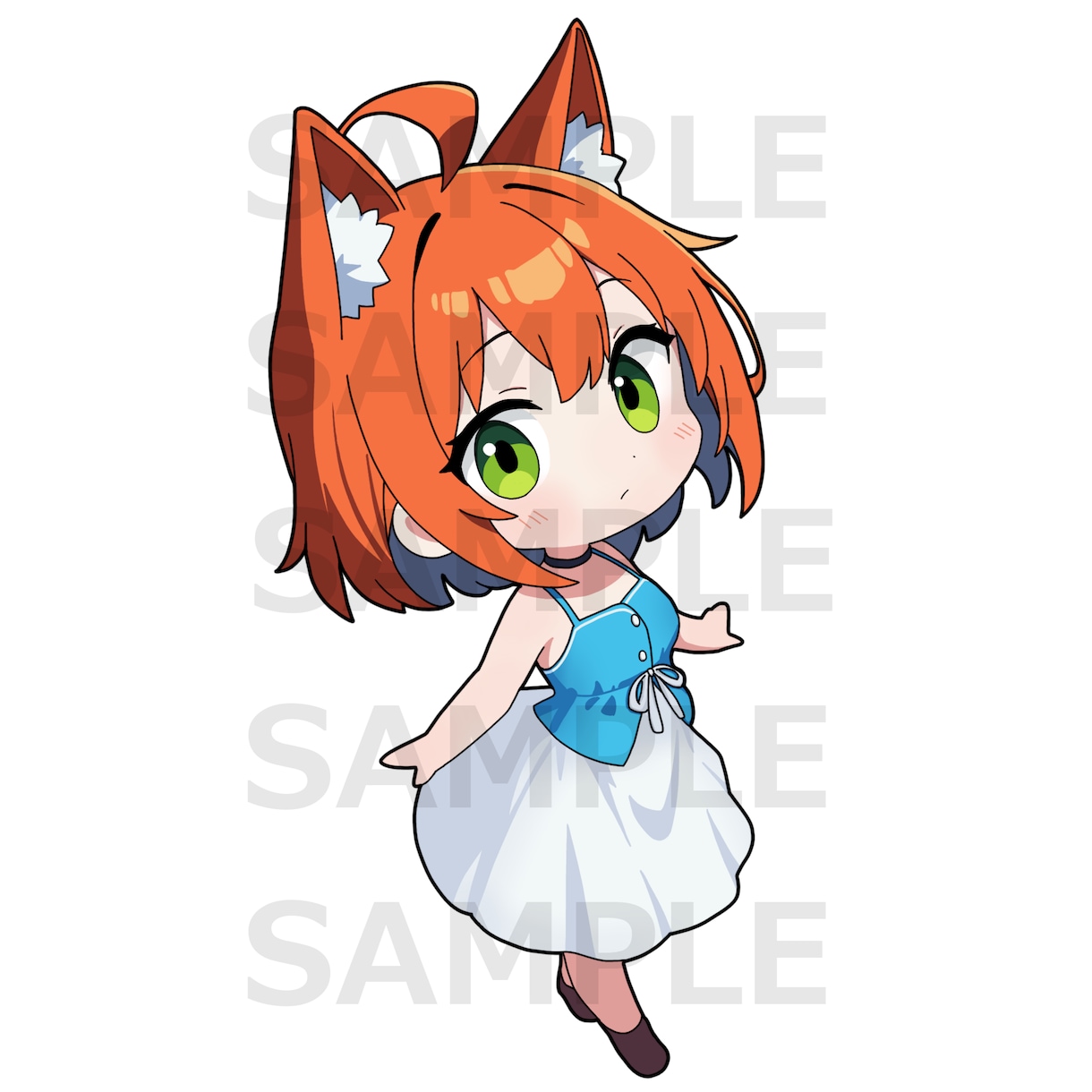 ミニキャラのイラスト描きます SNS、サムネ、グッズ用などかわいいミニキャラ描きます！① イメージ2