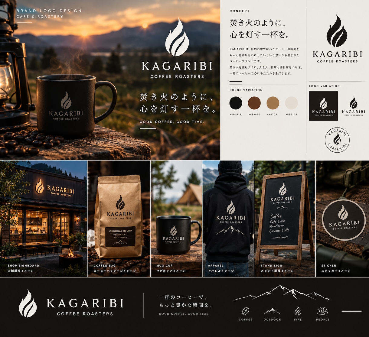 想いをカタチに。オリジナルロゴを制作します あなたの想いを、カタチに。心に残るロゴを。 イメージ2