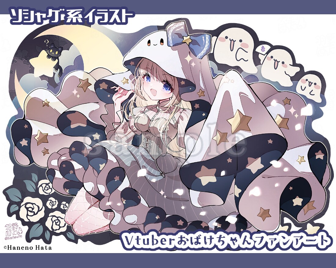 ソシャゲとコラボ気分！ソシャゲ風イラスト描きます 珍しい作風が目を惹く！グッズや動画サムネにも相性⭕️ イメージ7