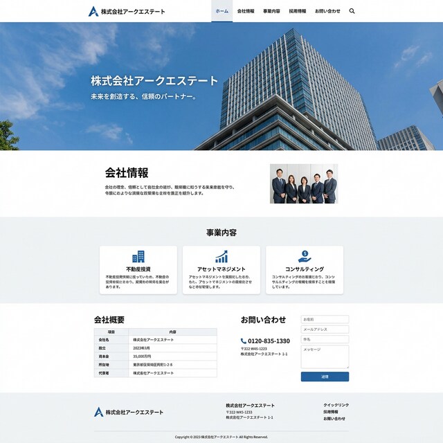 即日）名刺代わりのホームページを制作します 法人・個人事業主様へ！素材が揃えば最短3時間でWebを公開 イメージ6