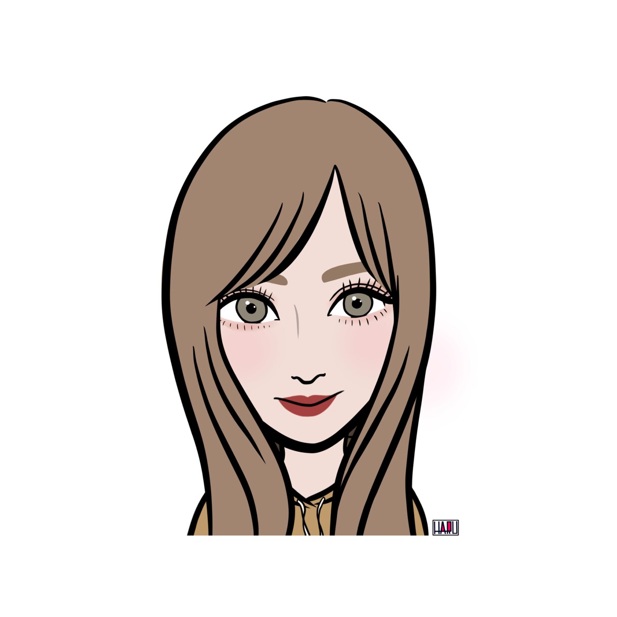 アイコンにピッタリ！かわいい似顔絵描きます ⭐︎自分のアイコンやプレゼントに イメージ7