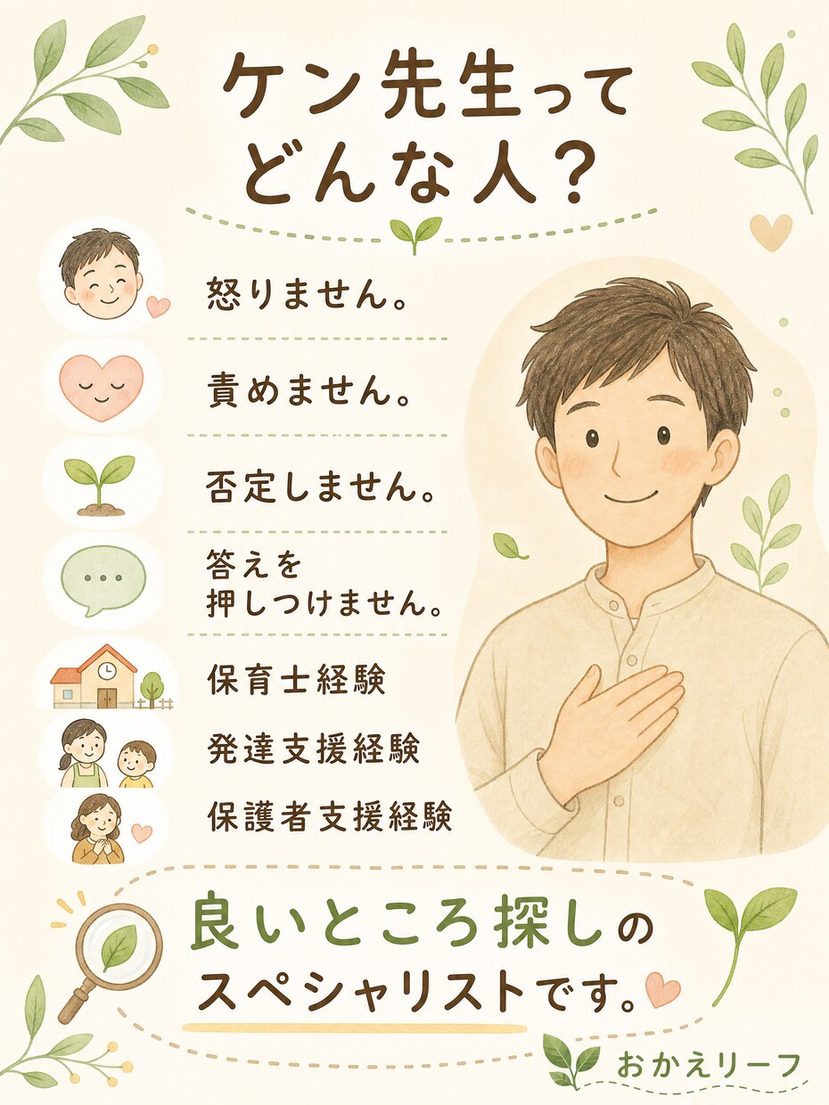 気になるお子さんの悩み、一人で抱えず一緒に考えます 明日が楽しみになる子育てを。一人で悩まなくて大丈夫。 イメージ3