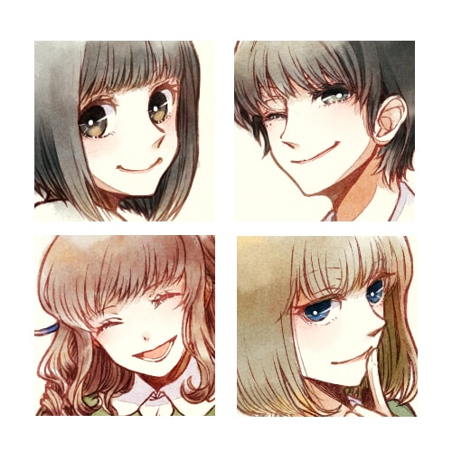 オリジナルのSNSアイコンを制作致します 可愛らしい女の子が得意です！（デジタル作品） イメージ2