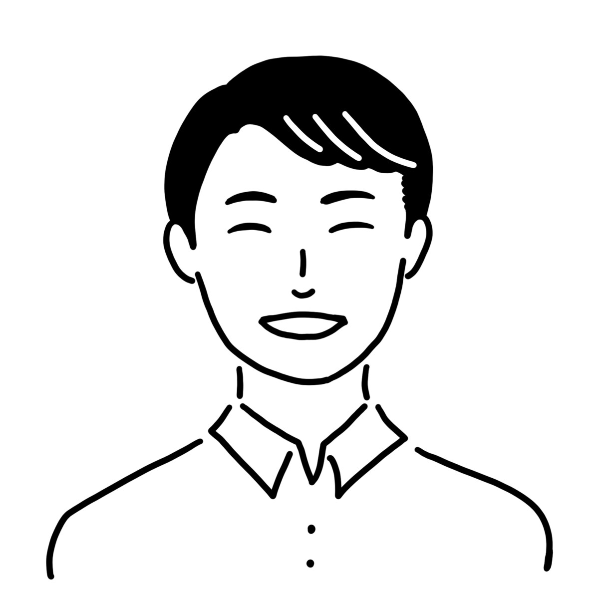 プロフィール画像＊おしゃれな似顔絵イラスト描きます 似顔絵制作の実績あります！個人・ビジネス用のSNSアイコンに イメージ2