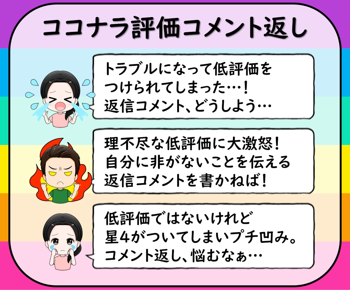 プロがちょっとした「どう書けばいい？」を解決します ココナラのメッセージや評価コメントも！角の立たない伝え方 イメージ4