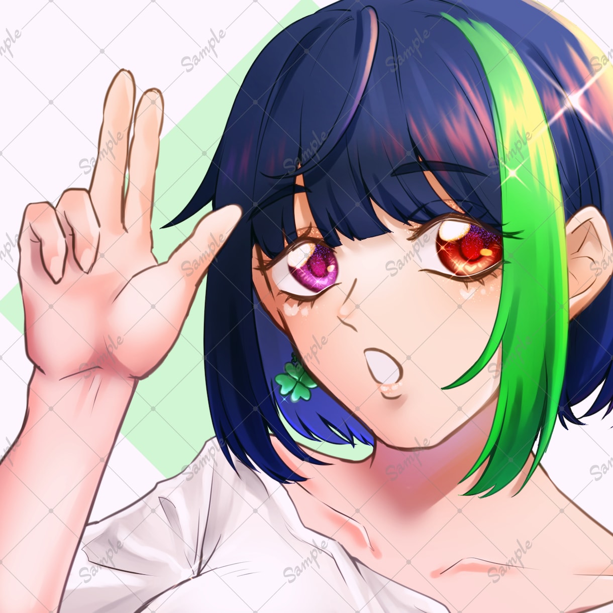 SNS用アイコン描きます 目を引くかわいい・かっこいいアイコンをお届け！ イメージ5