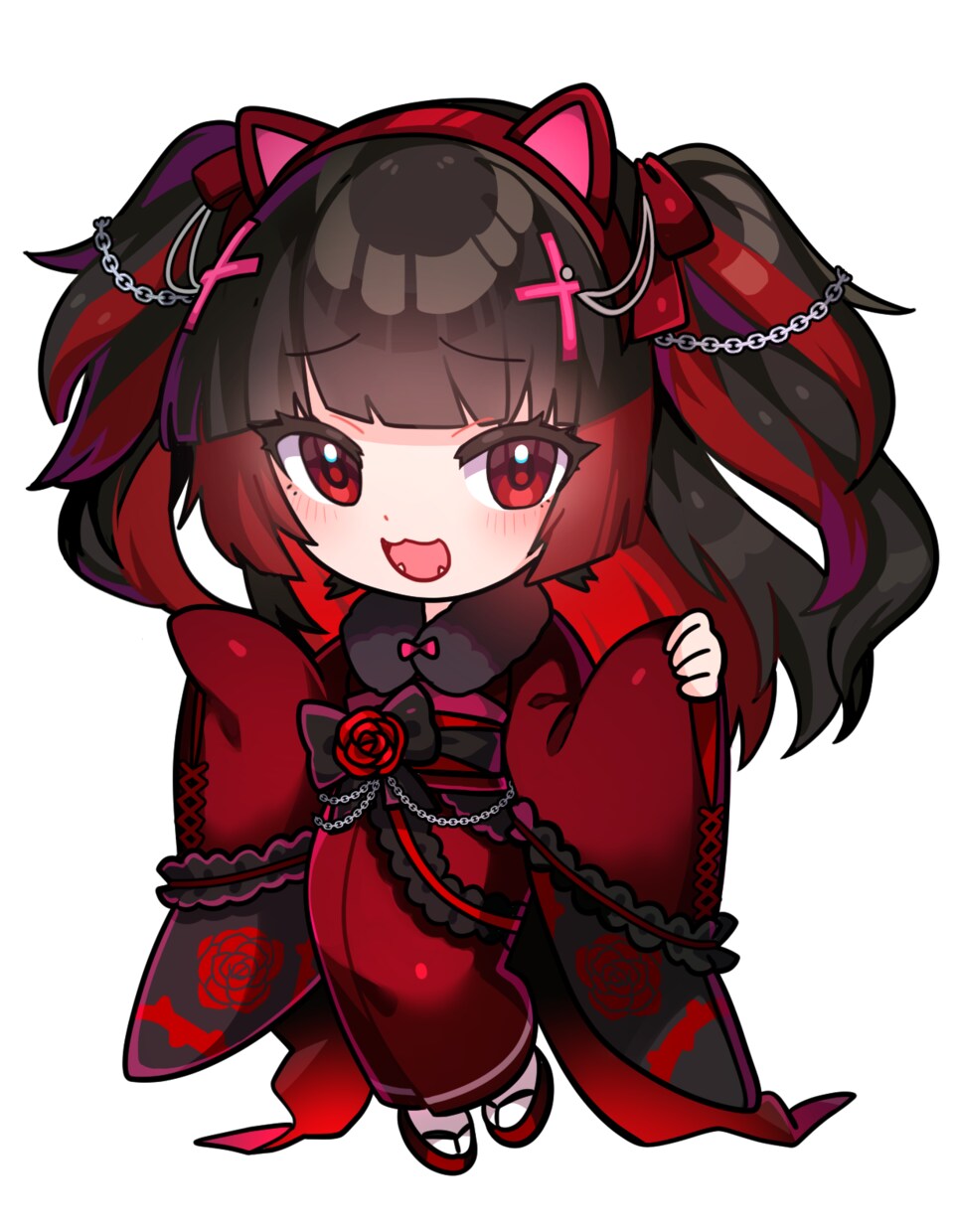 可愛くて目を引くミニキャライラスト作成します 立ち絵やコマ、素材として使用できるミニキャラを作成！ イメージ4