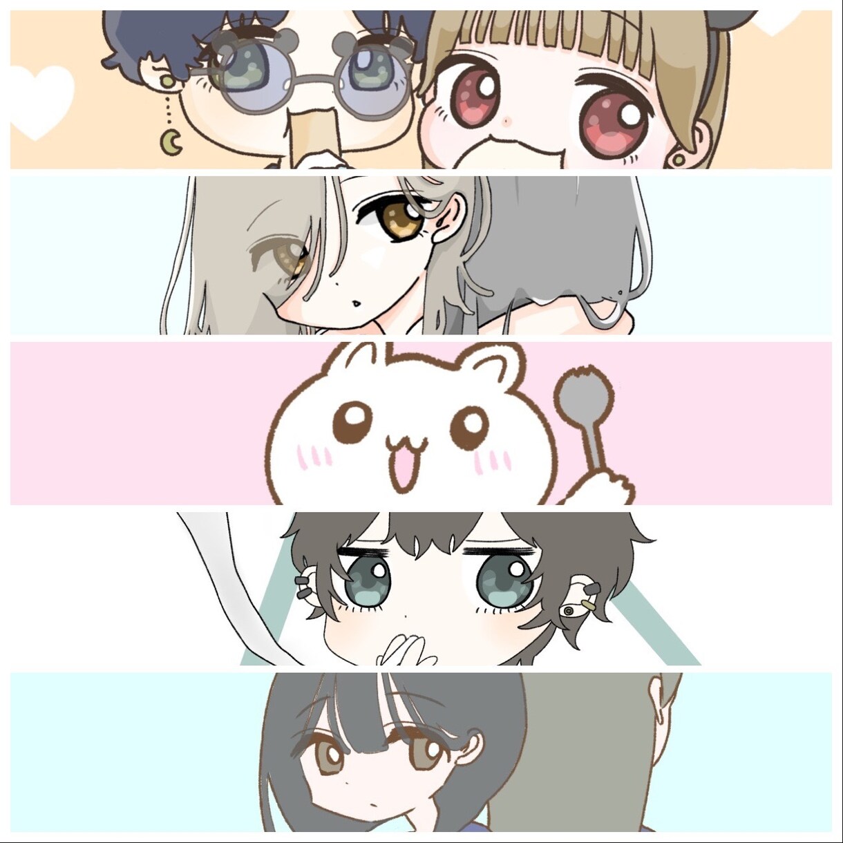 ゆる〜いかわいいイラスト描きます 追加料金ナシでお受けします！SNSのアイコンなどに！ イメージ2