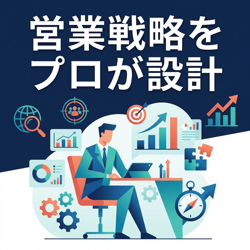 最短1週間で納品！営業戦略をプロが１から設計します 【法人営業8年以上の実績！】「新規案件獲得」を丸投げで実現へ イメージ1