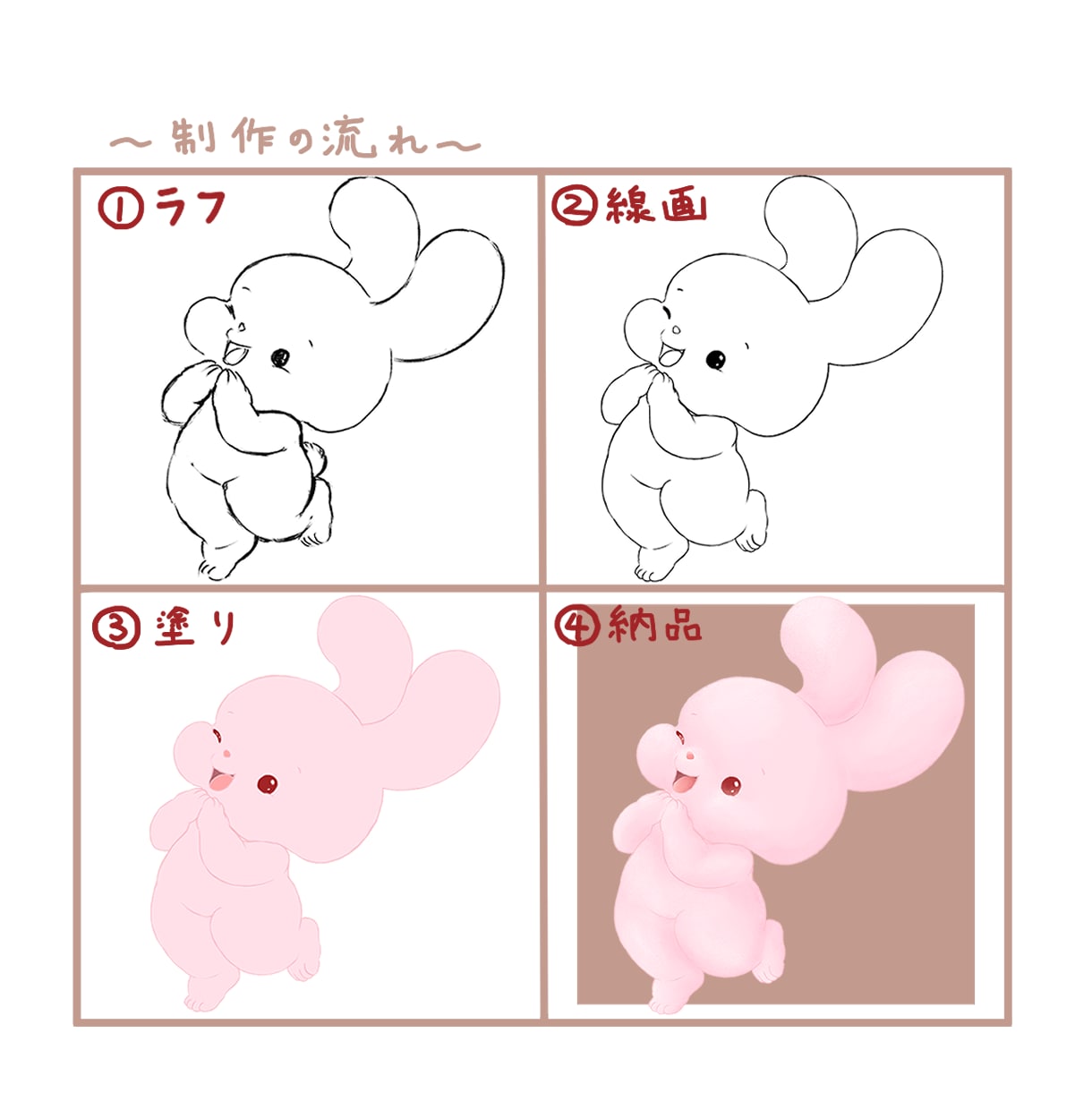 デフォルメかわいい動物イラスト描きます ペットイラスト対応可能！個性豊かなかわいい動物イラストです♪ イメージ2