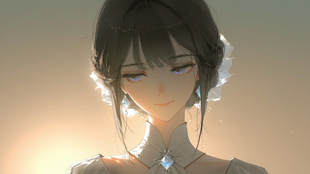 静止画イラストをAIで自然に動画化しますます 瞬き・呼吸・髪の揺れまで自然に再現 イメージ4