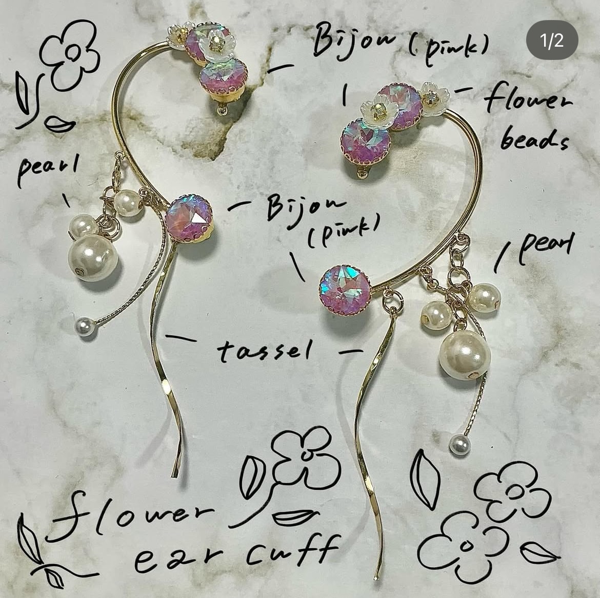 あなたに"似合う"オーダーアクセサリーお作りします 普段使いにもドレスにも。オペラ歌手が作るオーダーアクセサリー イメージ6