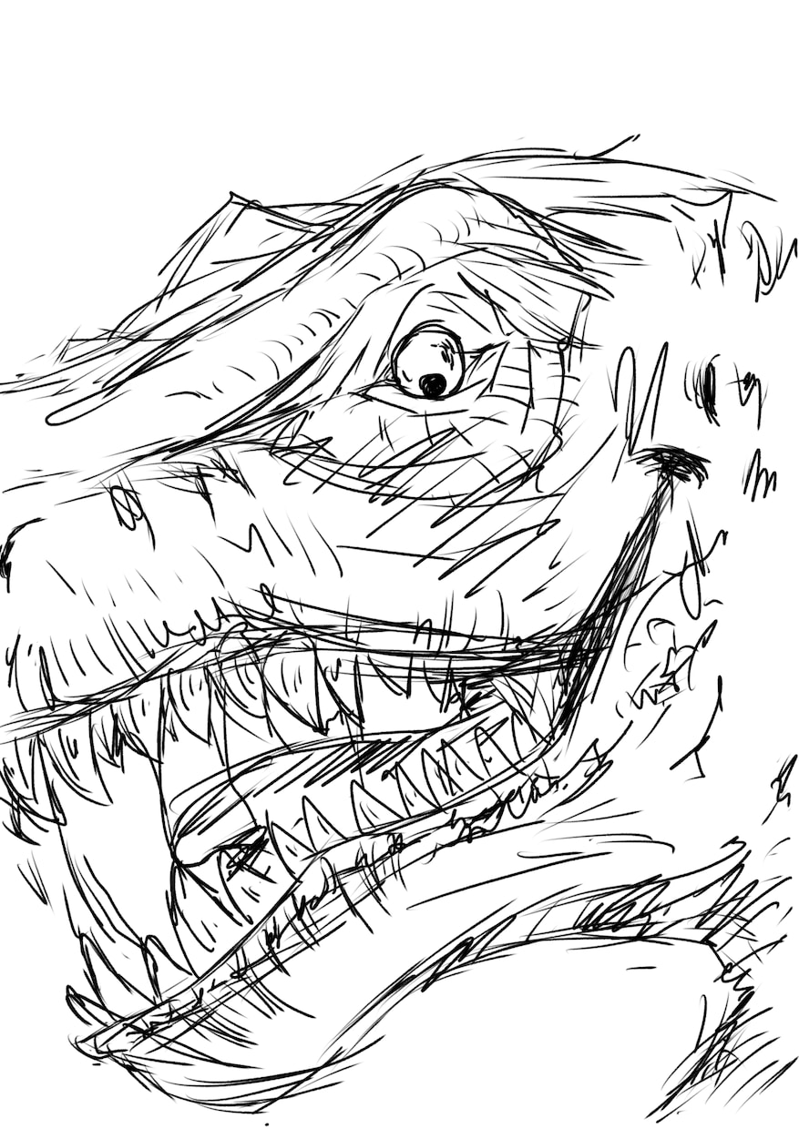 厨二心を刺激するクリーチャーイラスト作成します 自分オリジナルのモンスター達を表現したい方へ。 イメージ2
