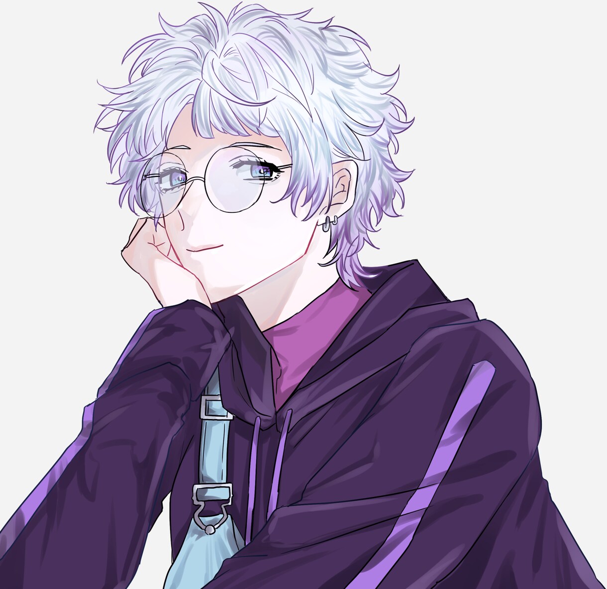 目を惹くVtuber様の立ち絵のイラスト承ります サムネイルやSNSアイコンに使用できるイラストを制作します イメージ9