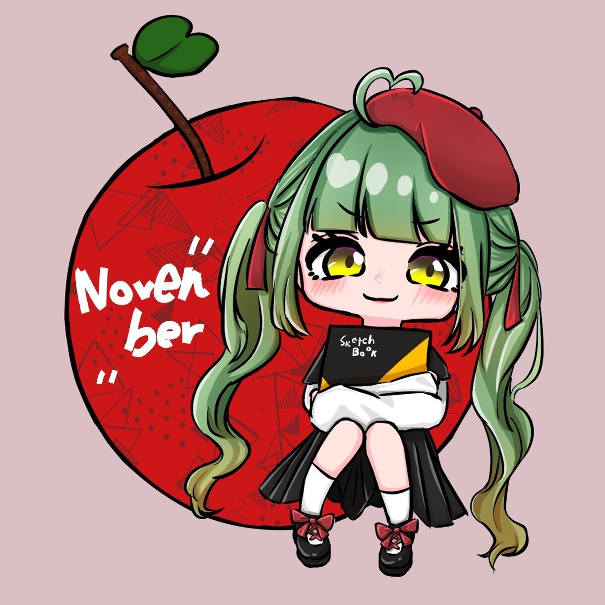SNS、LINEなどのアイコンを描きます 世界に1人だけのあなたのミニキャラ！ イメージ1