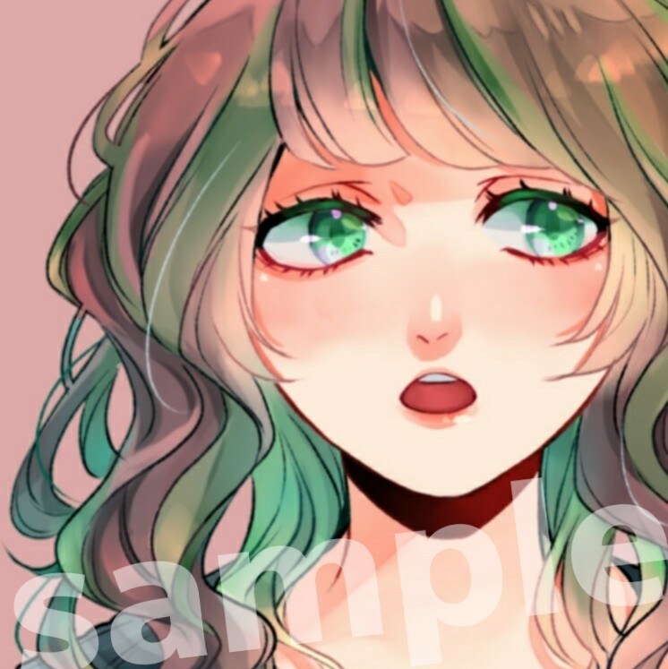 似顔絵版権オリジナル☆アイコンイラストを描きます SNSトップ画像などにご使用ください^^ イメージ2