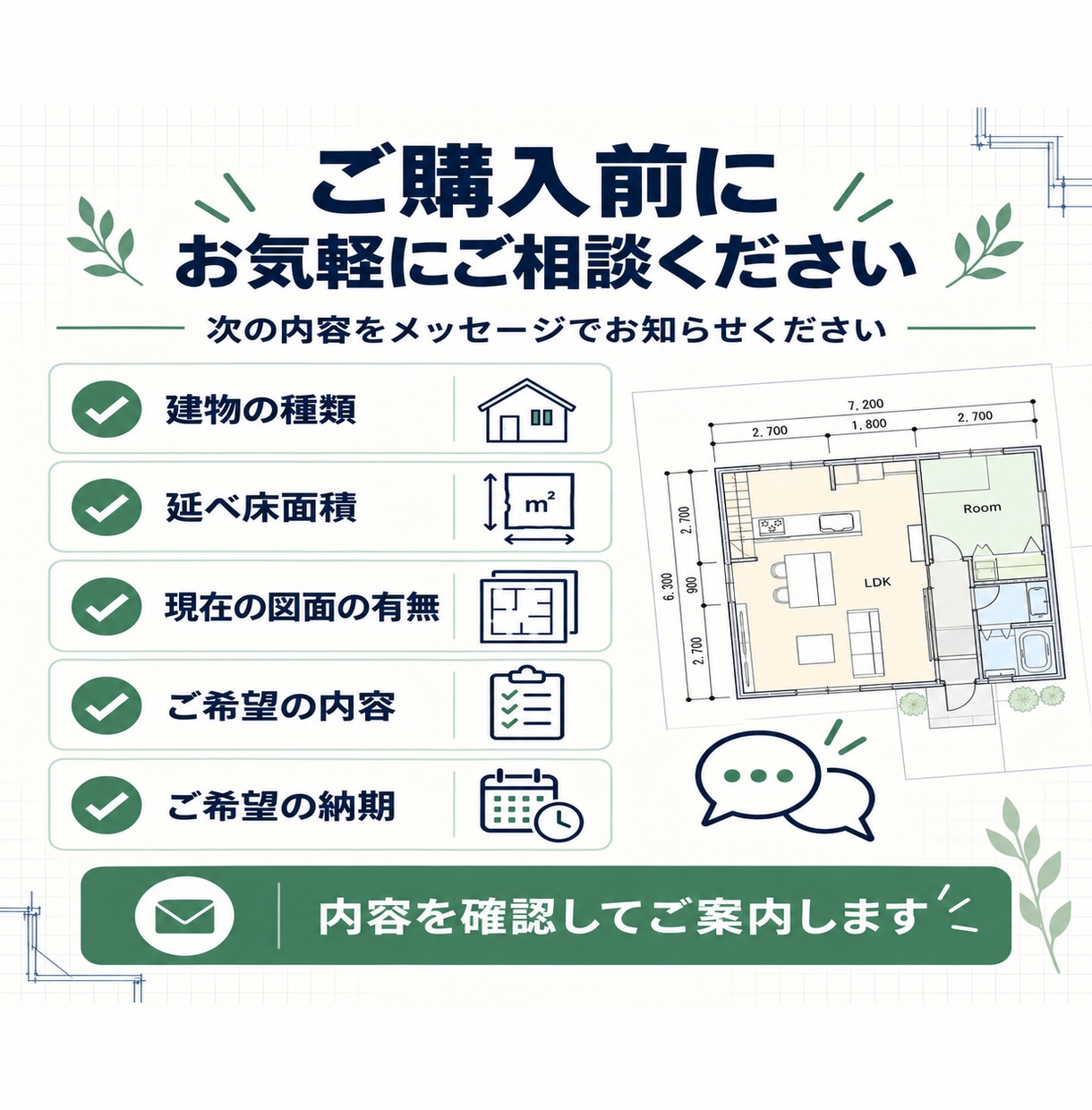 建築士が新築・リフォームの間取りをご提案します 不動産歴約23年｜暮らしやすい動線・収納・水回りを検討します イメージ10