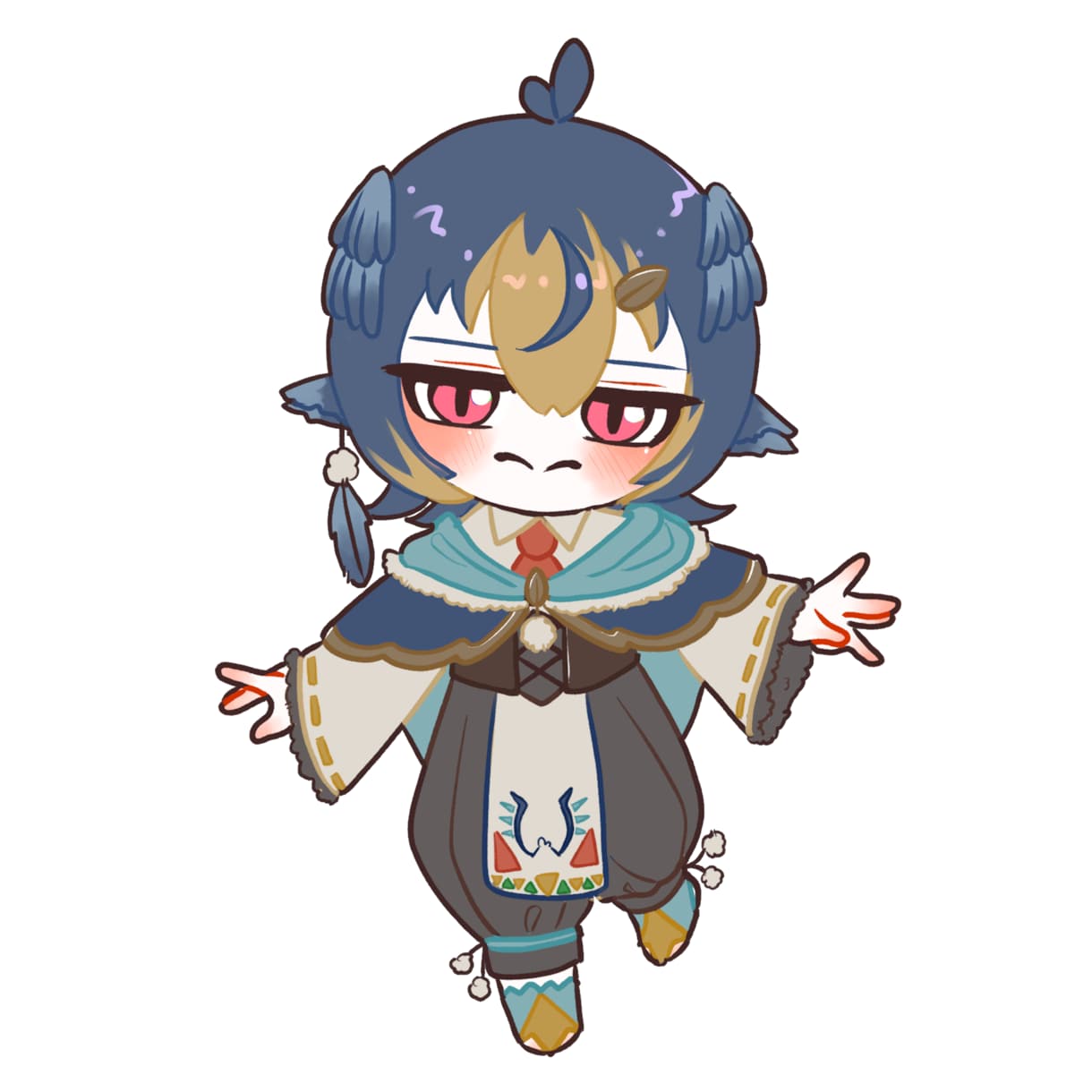 シンプル可愛いミニキャラ描きます あなただけのオリジナルミニキャライラスト イメージ4
