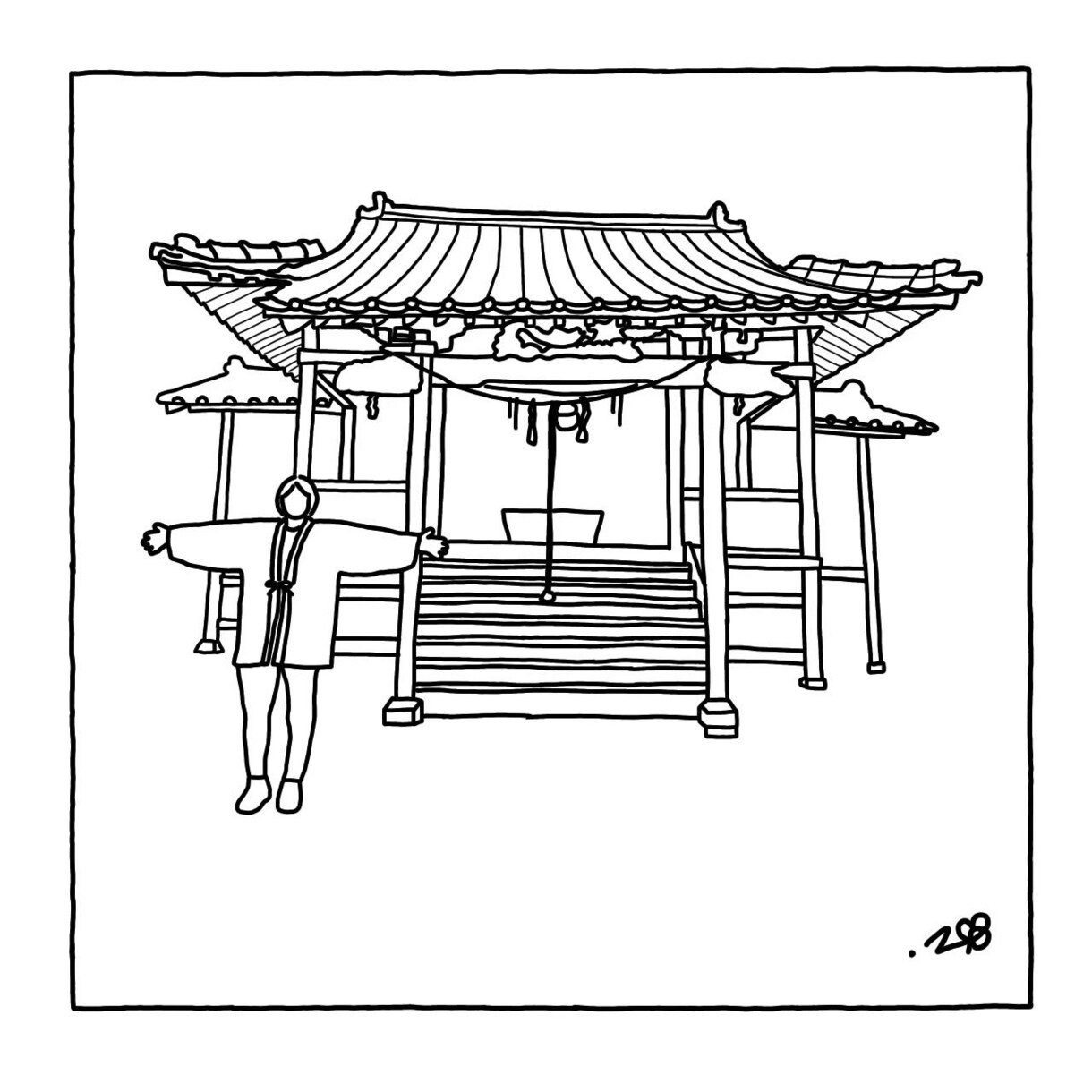 LINEやインスタのアイコン作成します とっても可愛い線画イラスト描きます！ イメージ5