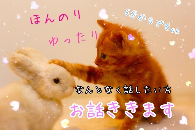 ほんのり　ゆったり　お話ききます なんとなく誰かと話がしたい方なんとなく誰かに聞いてほしい方 イメージ1
